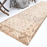 3x10 Nuances De Beige Tapis Terrestre Persan, 81x295Cm