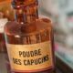 Pharmacy bottle "Poudre des capucins"