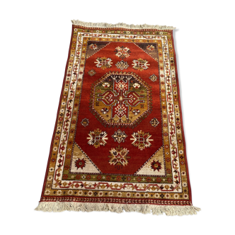 Nice Persian-style carpet in wool 100x165