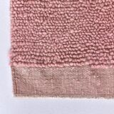 6x9 Soft Pink Handmade Wool Vintage Rug 197x287Cm SK 241959