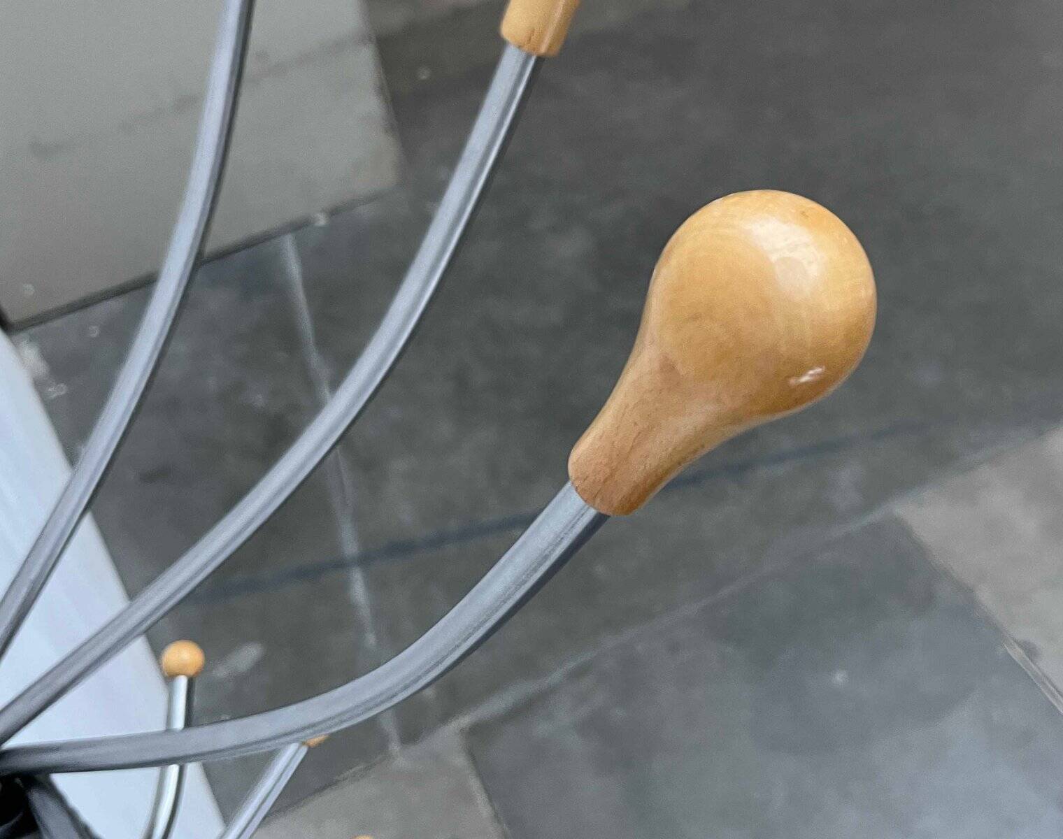 Postmodern Italian Wall Hook Octopus by J. De Pas, P. Lomazzi and D. D'Urbino for Zanotta, 1990s