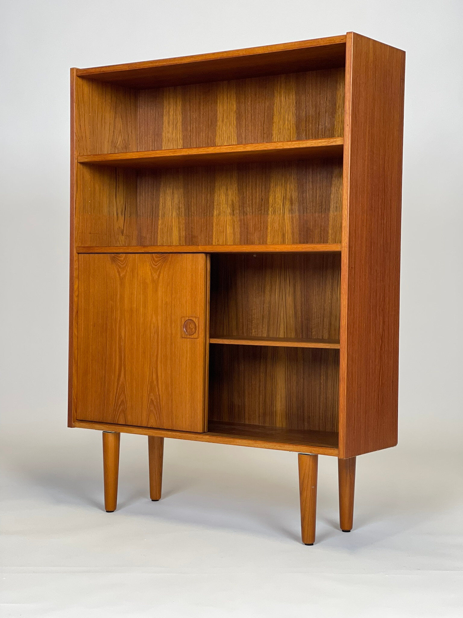 Scandinavian teak library from the 1960s.
