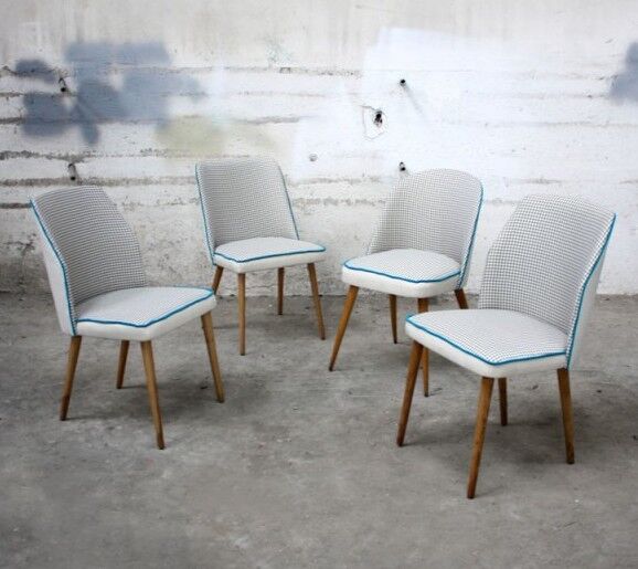 Chair vintage grey chicken foot