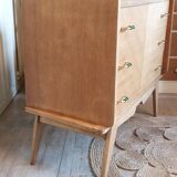 Chest of drawer compass feet