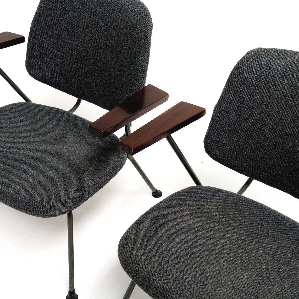 Set of Two Easy Chairs by Gijs Van Der Sluis, 1960s