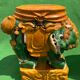 Foo dog garden pedestals or seats, Italy, mid-century
