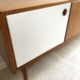 Vintage Scandinavian teak row, 1970