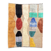 Grand tapis berbère Mrirt fait main — laine — 225 × 300 cm