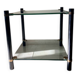 Glass coffee table