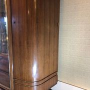 1940s silver display cabinet
