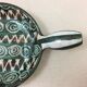Pan caquelon ceramic Vallauris signed RP Robert Picault vintage year 70