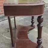 Console/bureau/dessous cuir/19 ème siècle