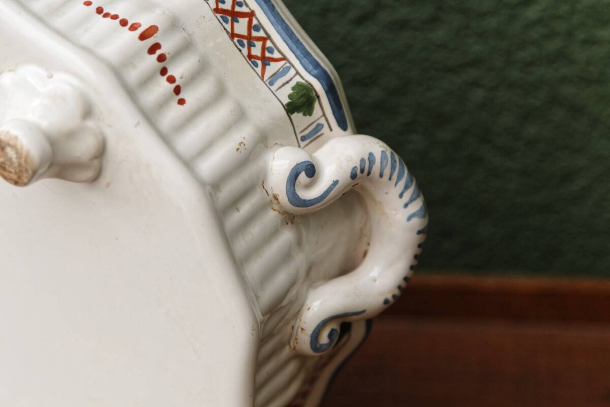 Rouen earthenware planter, cooler