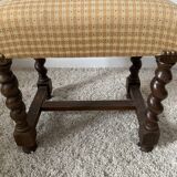 Stool with turned legs