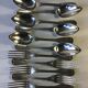 Lemaitre & Ridoux chinon silver metal cultery set