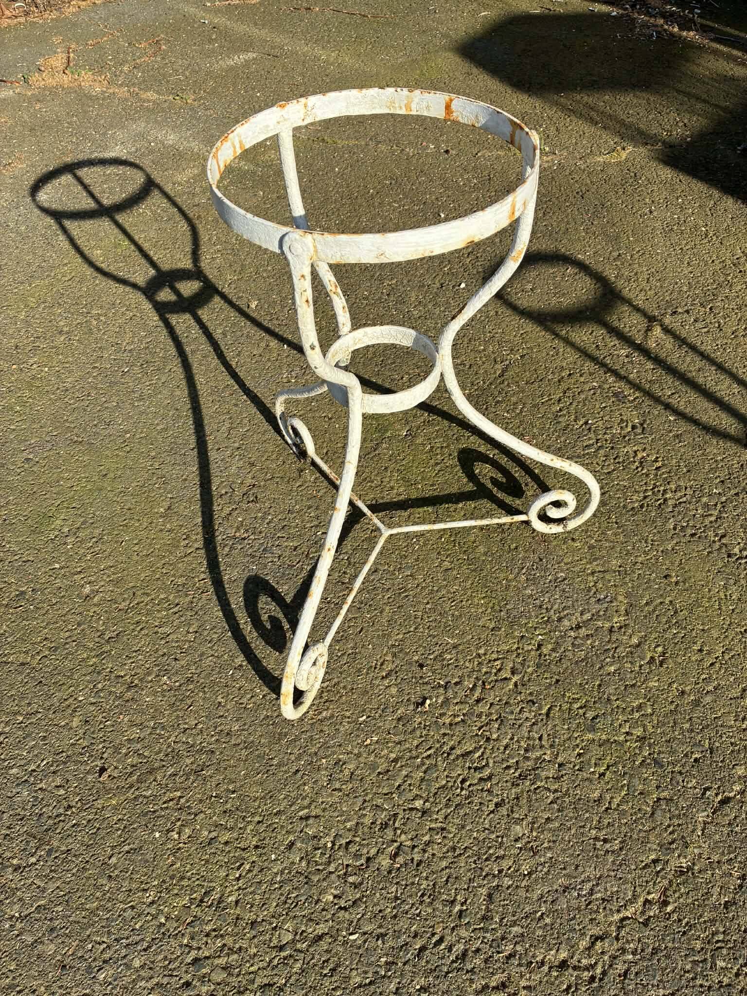 Ensemble de 4 portes plantes/pots d'extérieur