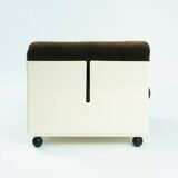 2 Mario Bellini for C&B Italia Modular 'Amanta' Seating Elements in Brown