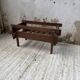 Small modernist oak planter from the 1950s