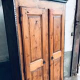 Wood and zinc cabinet