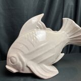 Art Deco, crackled ceramic fish Le Jan circa 1940
