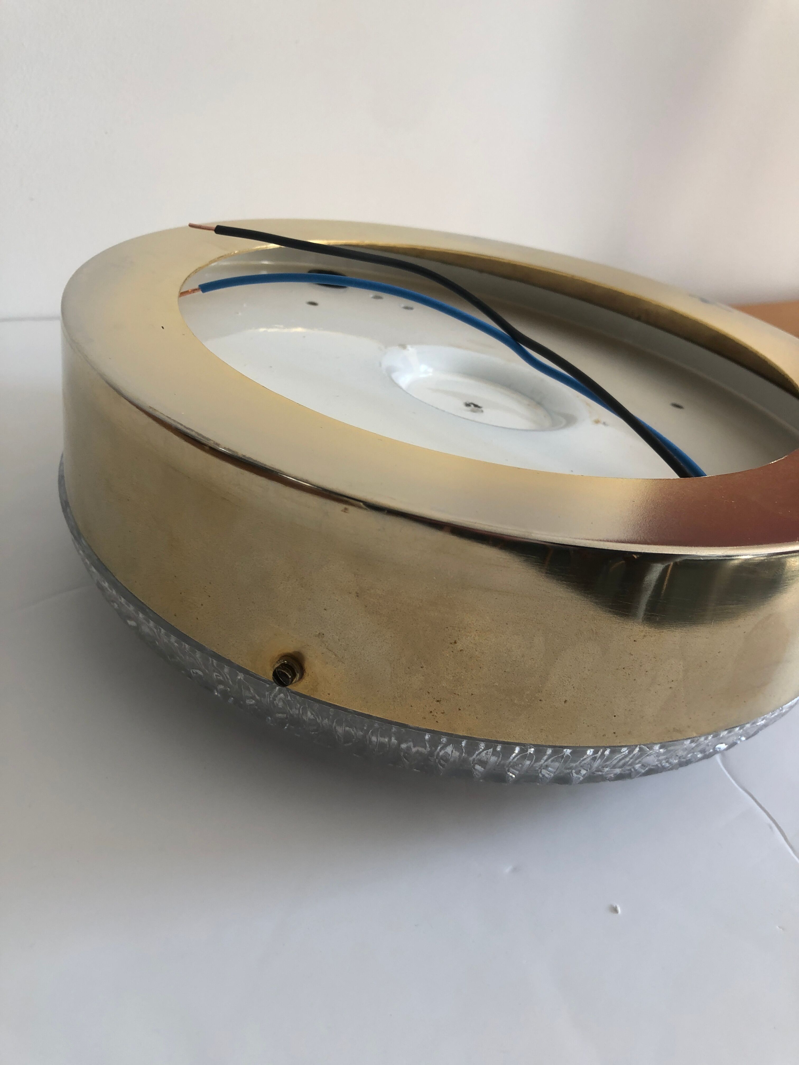 Vintage ceiling lamp round