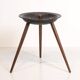 Danish Side Table with Rosewood Legs