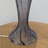 Lampe champignon pâte de verre
