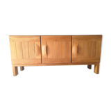 Massive elm sideboard