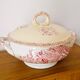 Sarreguemines soup tureen, country model F.F. Pexonne
