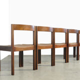 Set of 6 modern dining chairs by Gerard Geytenbeek for AZS furniture, Netherlands 1960s