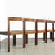 Ensemble de 6 chaises de salle à manger modernes par Gerard Geytenbeek pour meubles AZS, Pays-Bas années 1960