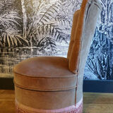 Antique toad armchair