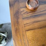 Table de ferme bureau noyer XIXème