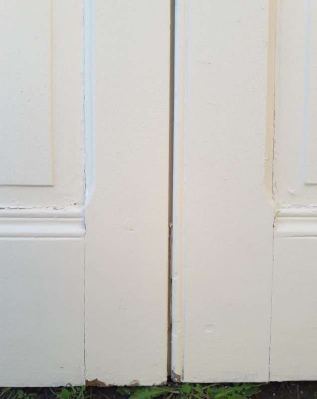 Pair of doors 218,5x92,5cm old closet