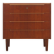 Teak chest of drawers from the 1960s, Denmark