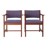 2 Børge Mogensen Vintage Armchair 1960s for Fredericia Stolefabrik