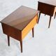 Ensemble de tables de chevet vintage | Commodes | Années 1960