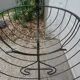 Former cradle in wrought iron