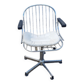 Fauteuil vintage chrome