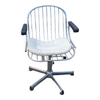 Vintage chrome armchair