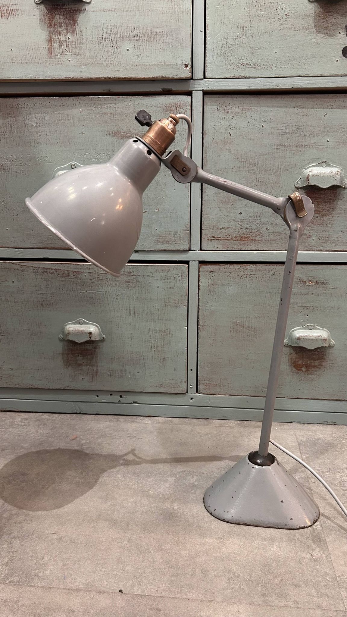 Lampe à poser - bernard albin gras - ravel clamart - modèle 205