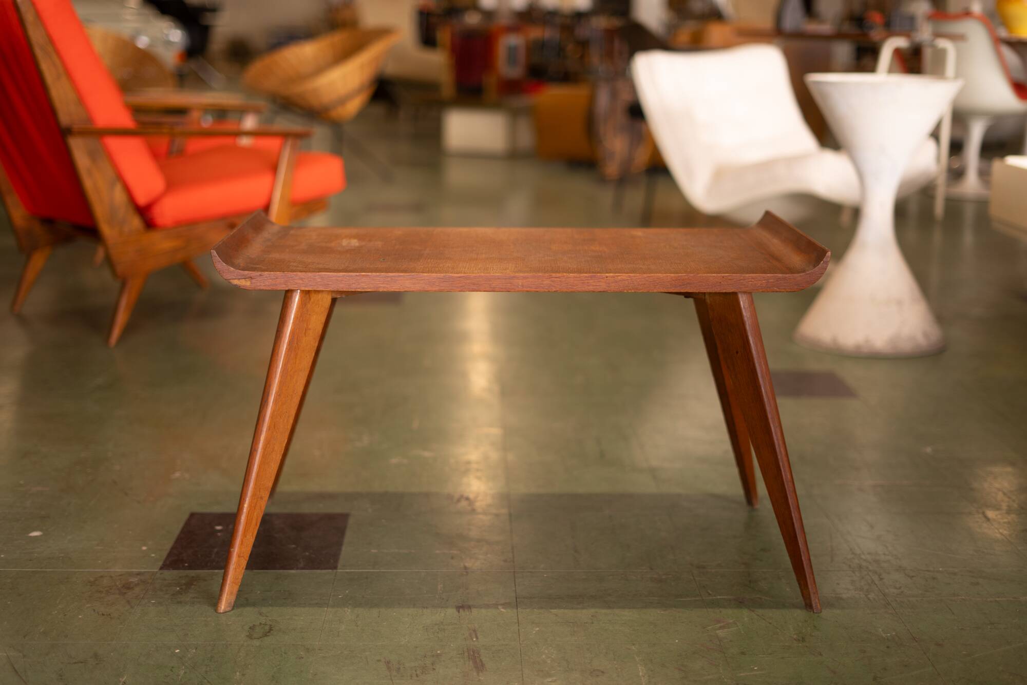 Oak coffee table by Manuel Barbero