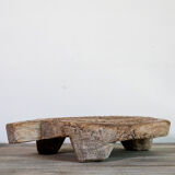 Carved wooden chapatis board