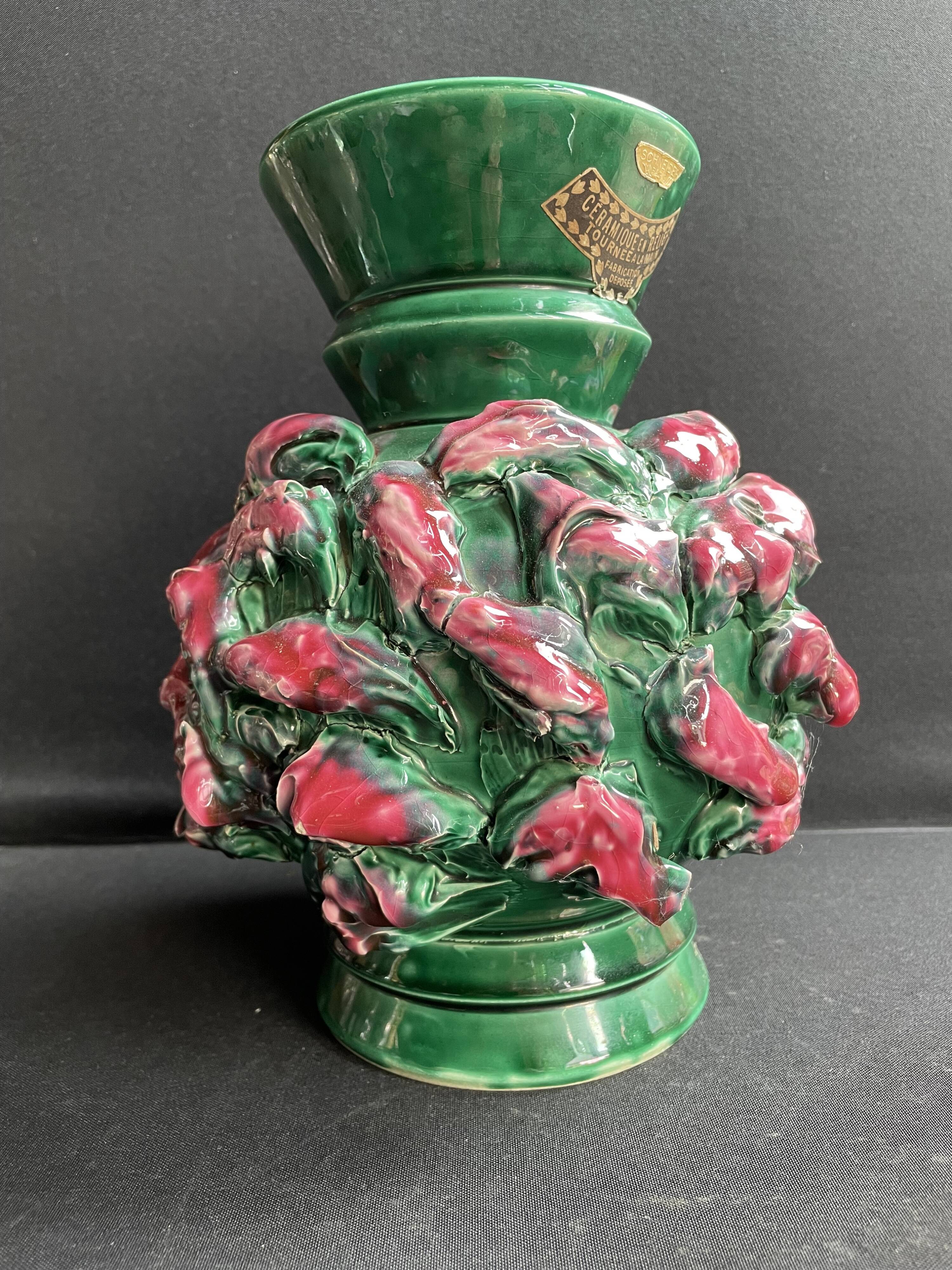 Schneider ceramic vase