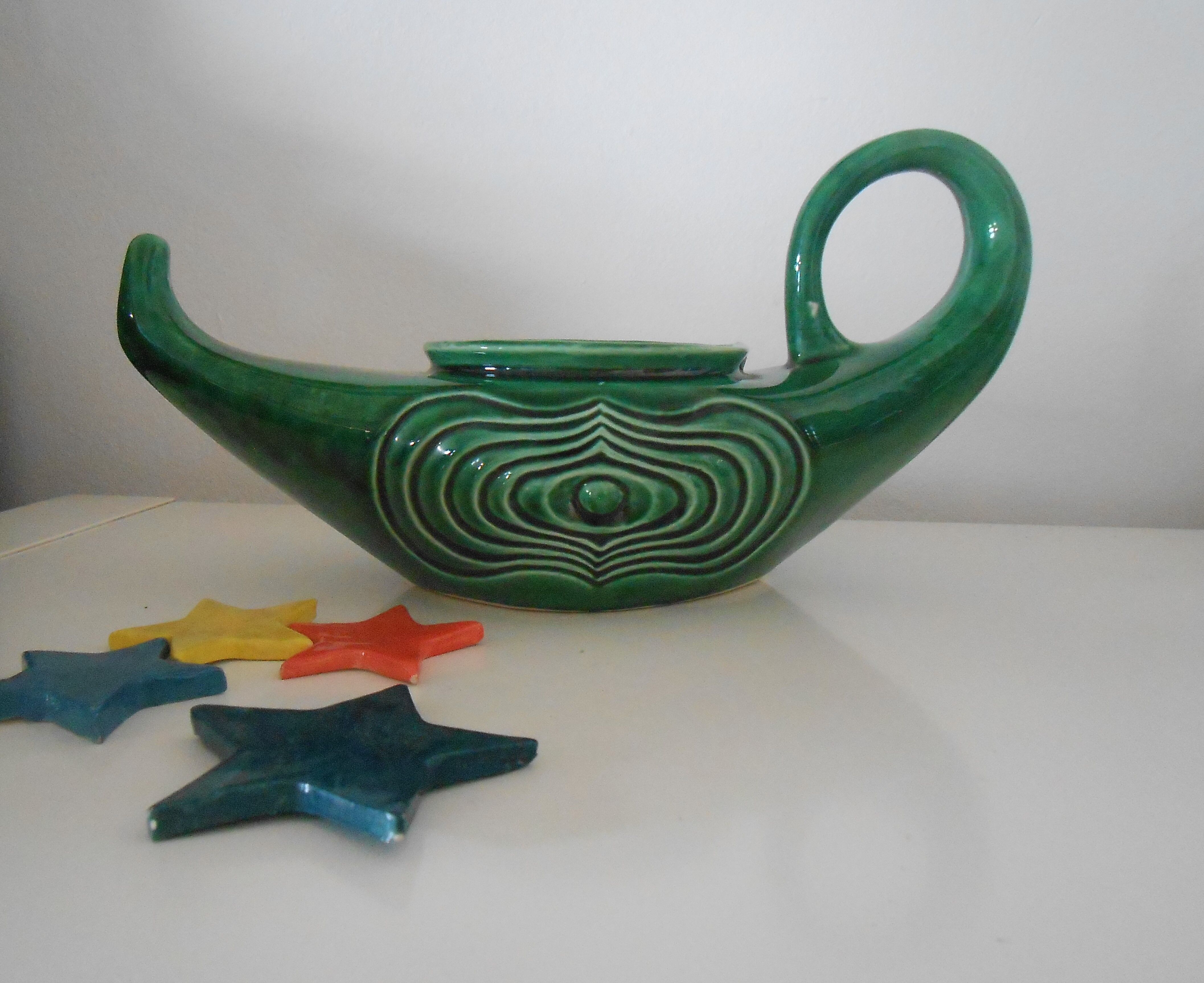 Ceramic Aladin lamp
