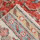 6x11 Vintage Faded Red Floral Pattern Persian Vintage Rug, 182x322 Cm
