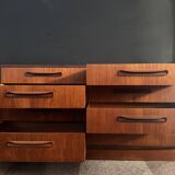 Vintage teak chest of drawers – 8 drawers – G-Plan Fresco – 1960s