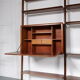 Bibliothèque conçue par William Watting, fabriqué par Scanflex Pays-Bas 1960