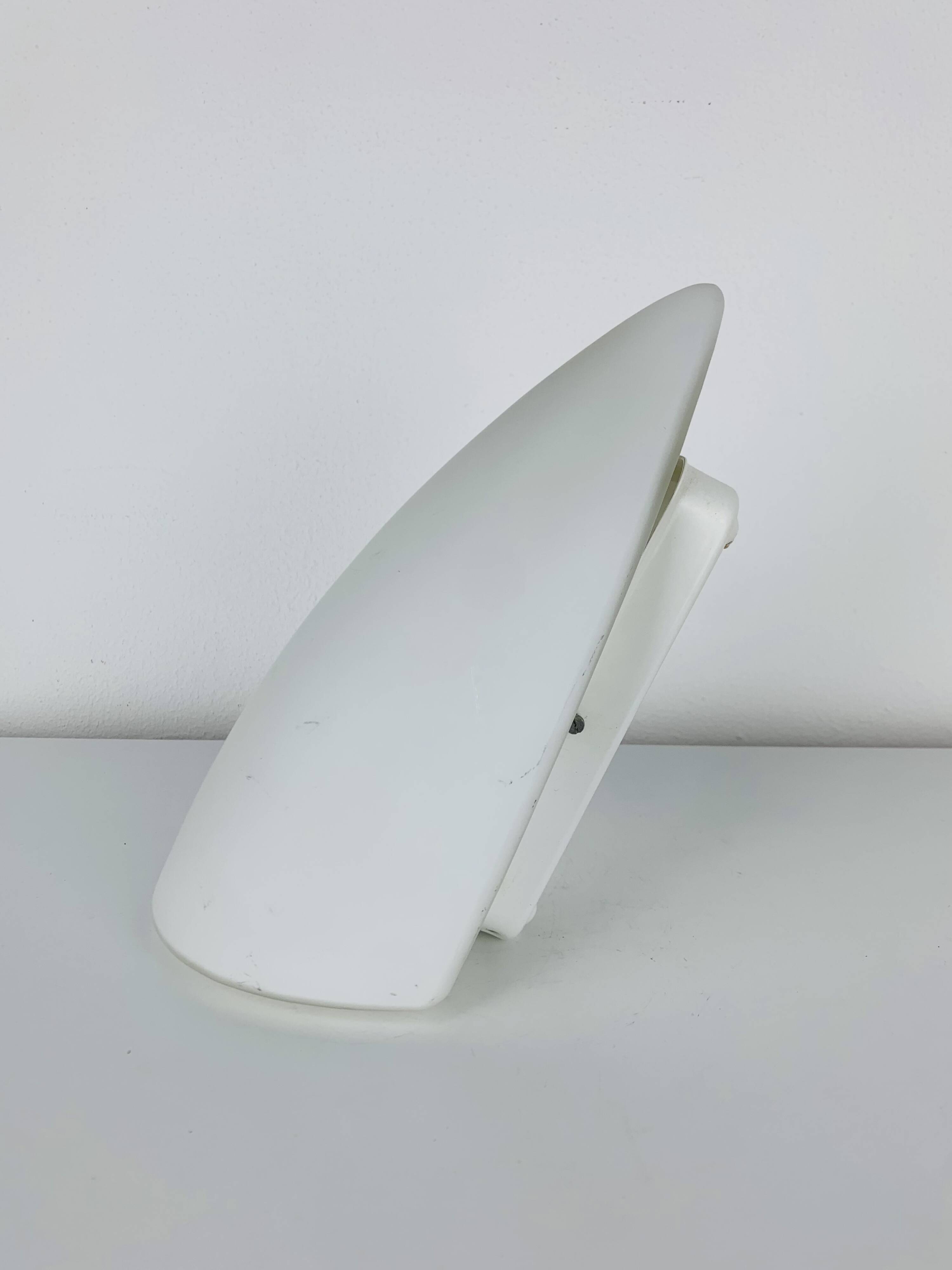 SCE opaline wall lamp, Lady model, 1970s