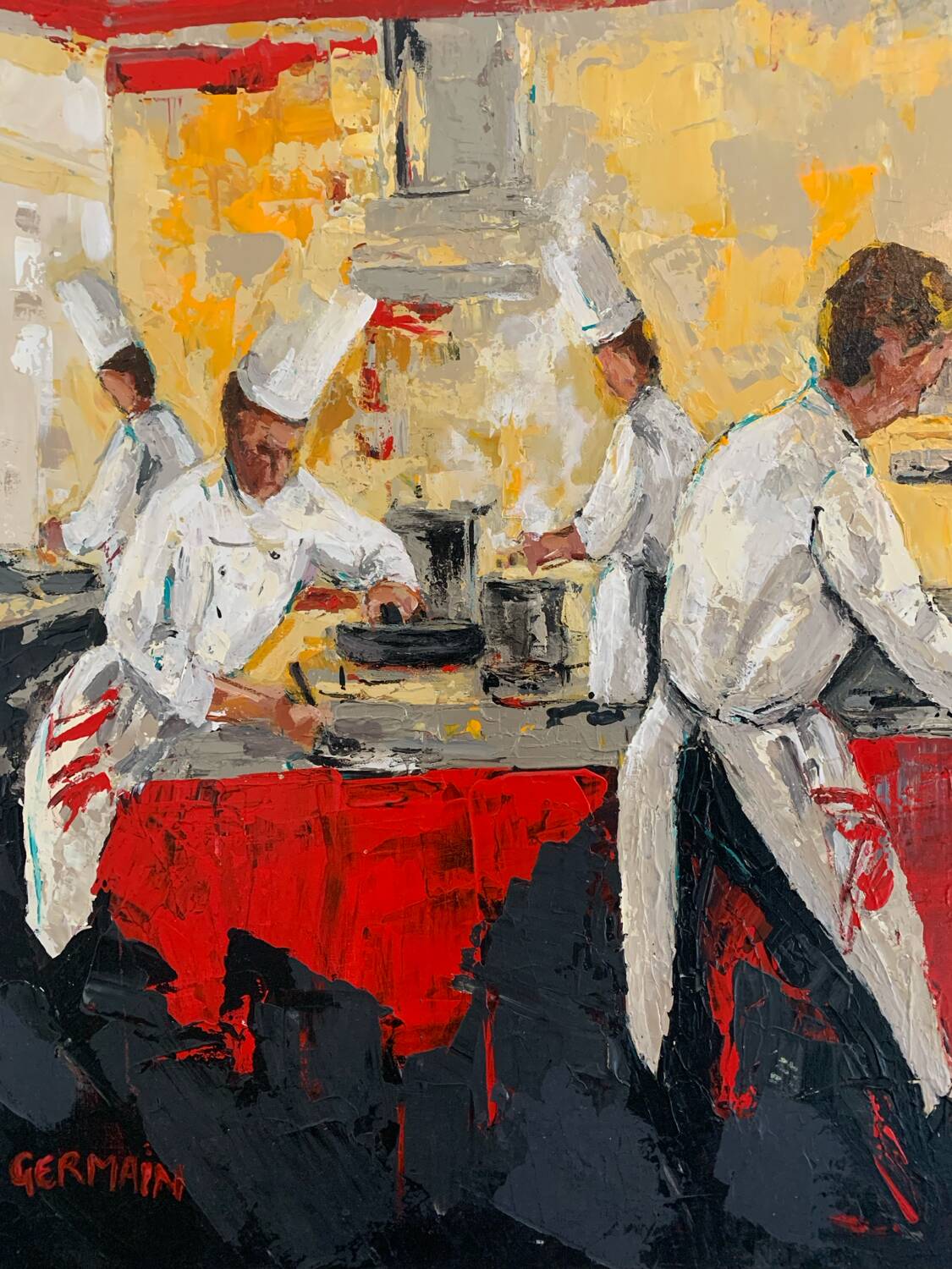 Table of the Cooks' Brigade